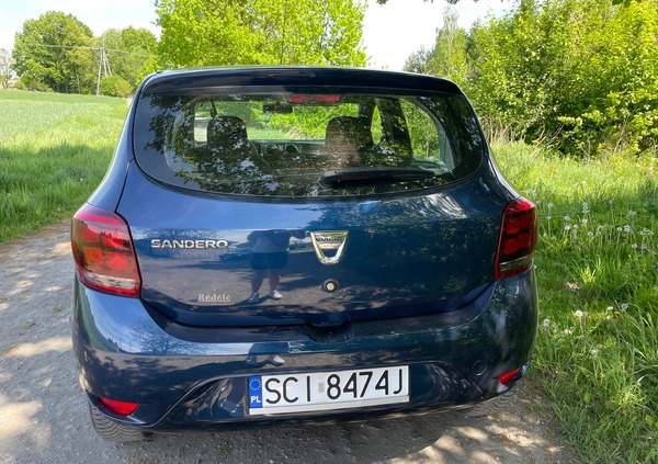 Dacia Sandero cena 28700 przebieg: 94400, rok produkcji 2016 z Ińsko małe 67